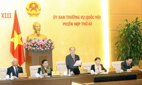 Ủy ban Thường vụ Quốc hội thảo luận về Luật Tổ chức Quốc hội